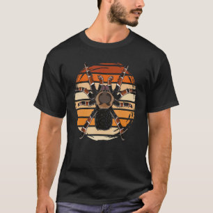 Retro Tarantula Arachnid Spider Arthropod Spider T-Shirt