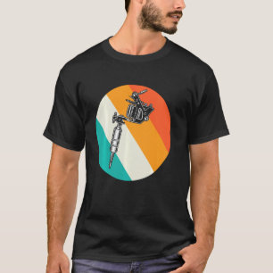Retro Tattoo Gun Inking Tatted Tattooist Inked Ta T-Shirt