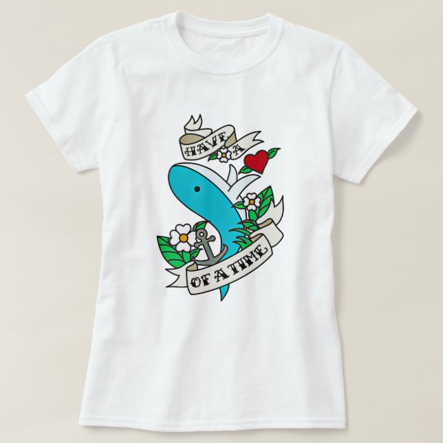 Retro Tattoo T-Shirt (Design Front)