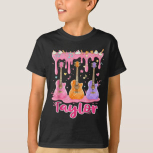 Retro Taylor Ice Cream Dripng Groovy 80's Women Me T-Shirt