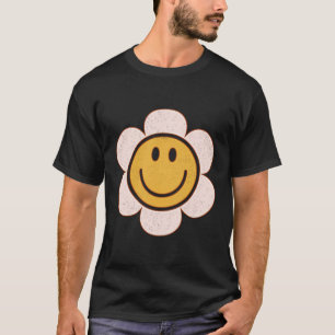 Retro Teacher Daisy Colourful - Elementary School T-Shirt