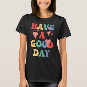 Retro Teacher Daisy Colourful Elementary School Te T-Shirt