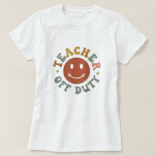 Retro Teacher Life Quotes and Inspirational Saying T-Shirt