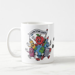 Retro Teaching Future Leaders Back to School  Coffee Mug