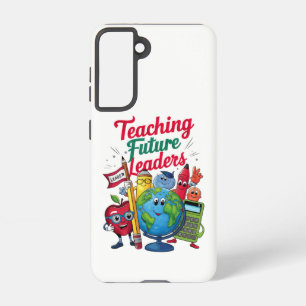 Retro Teaching Future Leaders Teacher School  Samsung Galaxy Case