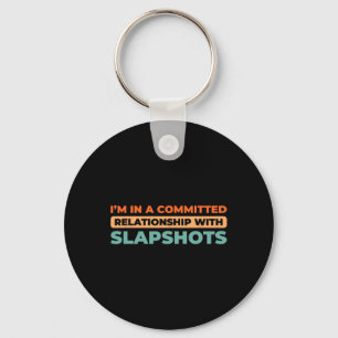 Retro Team - Player Vintage Ice Hockey Key Ring