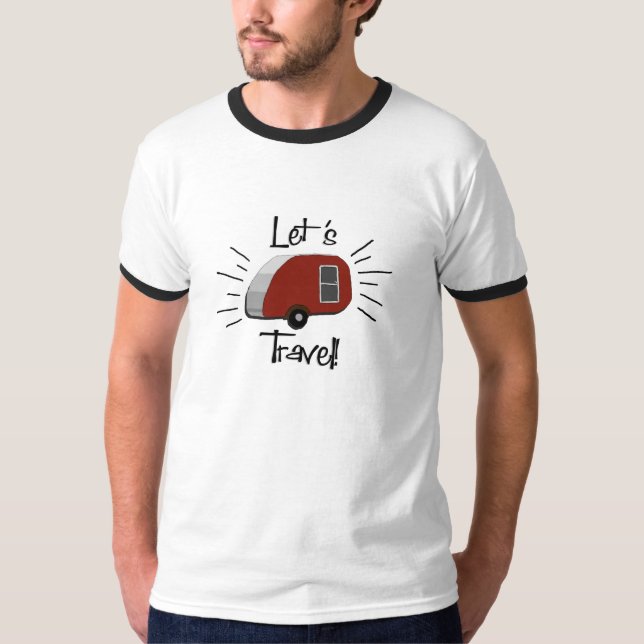 Retro Teardrop Camper Shirt (Front)
