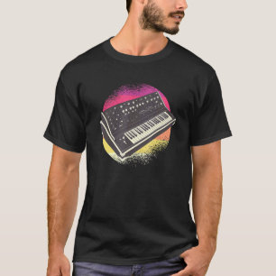 Retro Techno Synthesizer T-Shirt