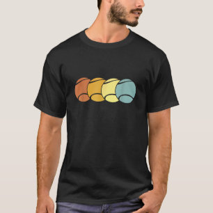 Retro Tennis Balls Sports Player Athlete T-Shirt