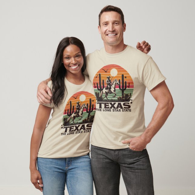 Retro Texas T-Shirt (Unisex)