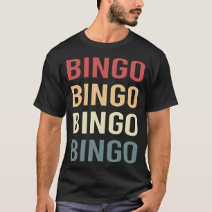 Retro Text Bingo T-Shirt