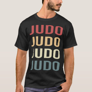Retro Text Judo T-Shirt