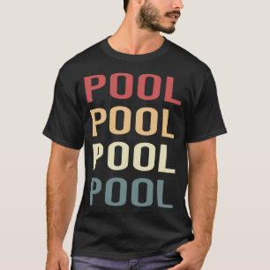 Retro Text Pool T-Shirt