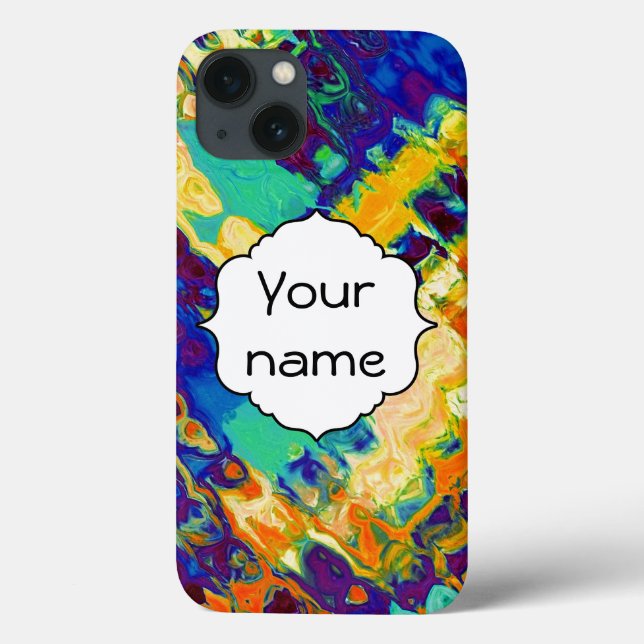 Retro texture abstract design Case-Mate iPhone case (Back)