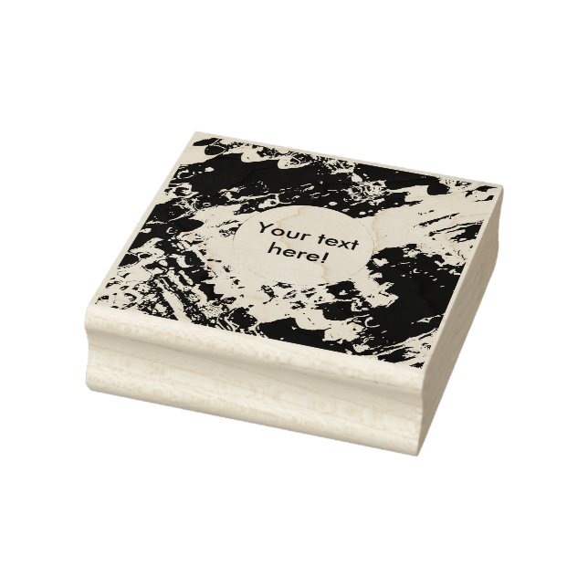 Retro texture abstract design rubber stamp (Stamp)