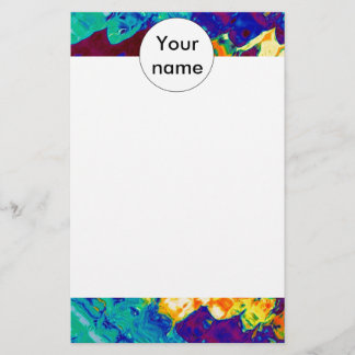 Retro texture abstract design stationery