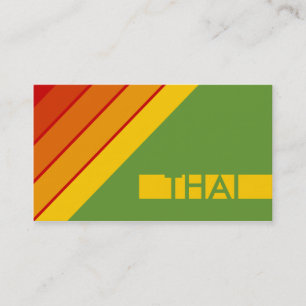 retro THAI Business Card