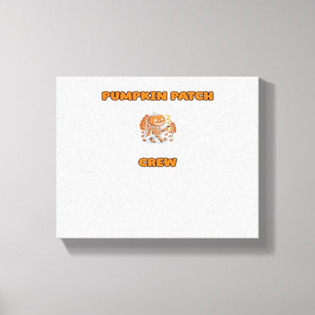 Retro Thanksgiving Turkey – Fall Harvest Design Ov Canvas Print (Front)
