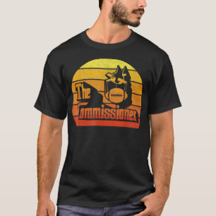 Retro The Commissioner Fantasy Football Commish Vi T-Shirt