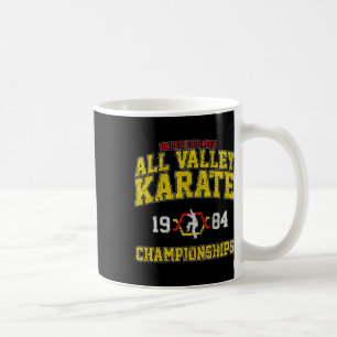 Retro The Karate Vintage All Valley Karate Champio Coffee Mug