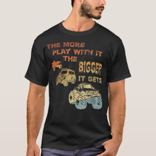 Retro The More I Play With It T-Shirt