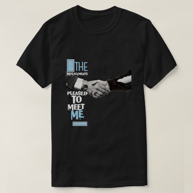 Retro The Replacements Band Rock Gift For Fans T-Shirt (Design Front)