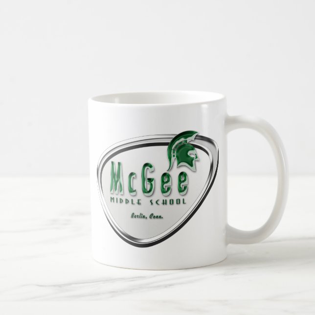 Retro Themed McGee Logo #2 Coffee Mug (Right)