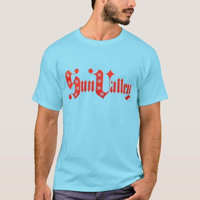 Retro themed Sun Valley T-Shirt (Front)
