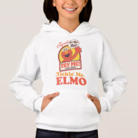 Retro Tickle Me Elmo Waving Graphic