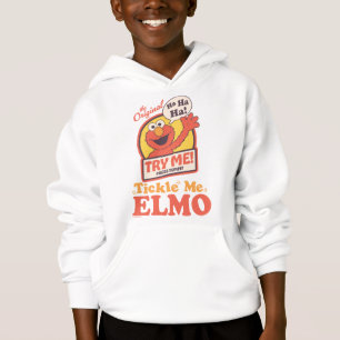Retro Tickle Me Elmo Waving Graphic