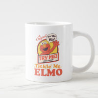 Retro Tickle Me Elmo Waving Graphic