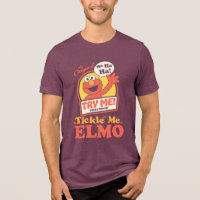 Retro Tickle Me Elmo Waving Graphic