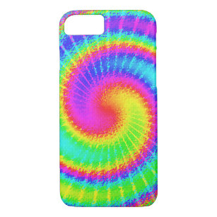 Retro Tie Dye Hippie Psychedelic Case-Mate iPhone Case