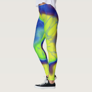 Retro Tie-dye Leggings
