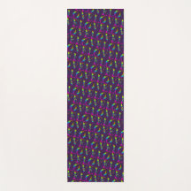 Retro Tie Dye Love Letters Pattern