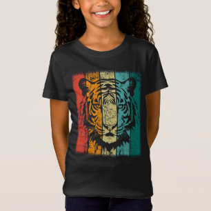Retro Tiger Face T-Shirt