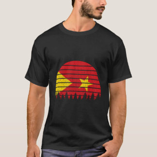 Retro Tigray Flag Vintage Art For Proud Ethiopia T T-Shirt