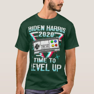 Retro Time To Level Up Joe Kamala  2020 T-Shirt