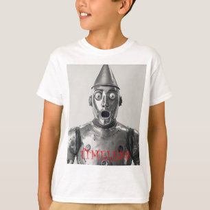 Retro Tin Man Steampunk Armor T-Shirt