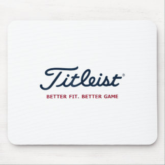 Retro Titleis-t Better Fit Better Game  Mouse Pad