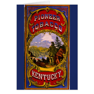 Retro Tobacco Label 1868 d