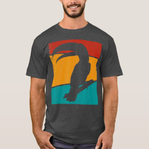 Retro Toucan Bird I Toucan Art I Toucan T-Shirt