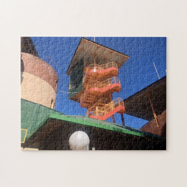 retro tower jigsaw puzzle (Horizontal)