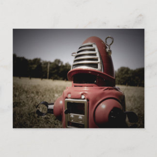 Retro Toy Robby Robot 06 Postcard
