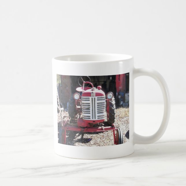 Retro Tractor Coffee Mug (Right)