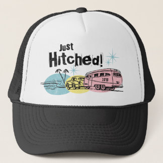 Retro Trailer Just Hitched Hat
