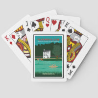 Retro Travel Poster Fletcher's Cove Washington DC