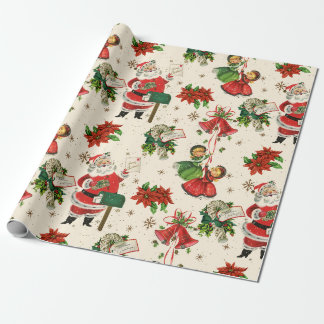 Retro Treasures Christmas Wrapping Paper