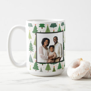 Retro Trees Coffee Mug