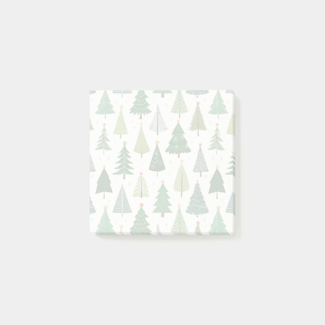 Retro Trees Post-it Notes (Front)